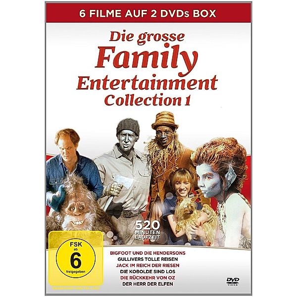 Die große Family Entertainment Collection 1, Richard Harris, Colin Ford