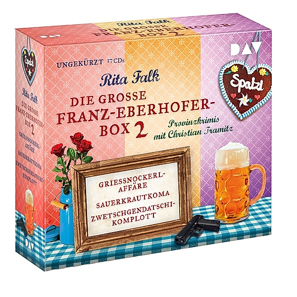 Die große Franz-Eberhofer-Box 2,17 Audio-CDs, Rita Falk