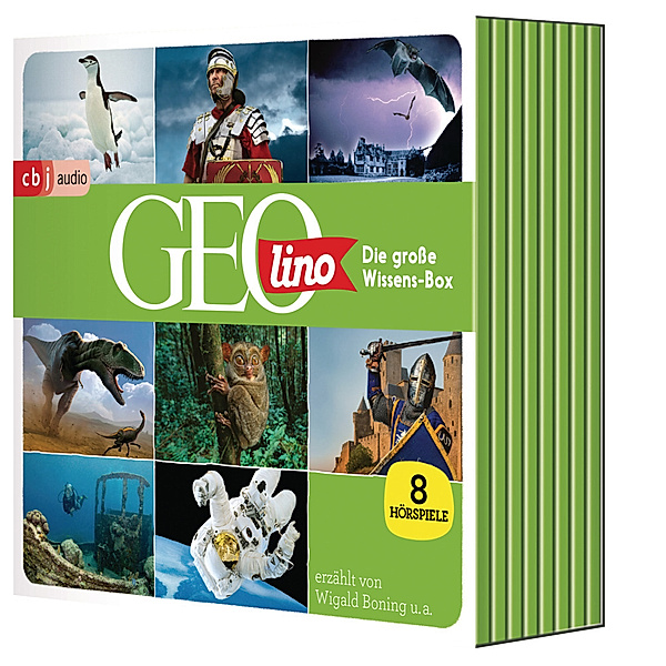 Die große GEOLINO-Wissens-Box,8 Audio-CD, Martin Nusch