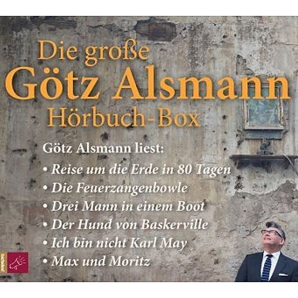 Die große Götz Alsmann Hörbuch-Box, Arthur Conan Doyle, Götz Alsmann, Heinrich Spoerl, Jerome K. Jerome, Jules Verne, Wilhelm Busch