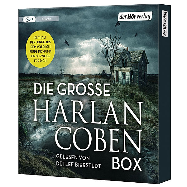 Die große Harlan-Coben-Box,3 Audio-CD, 3 MP3, Harlan Coben