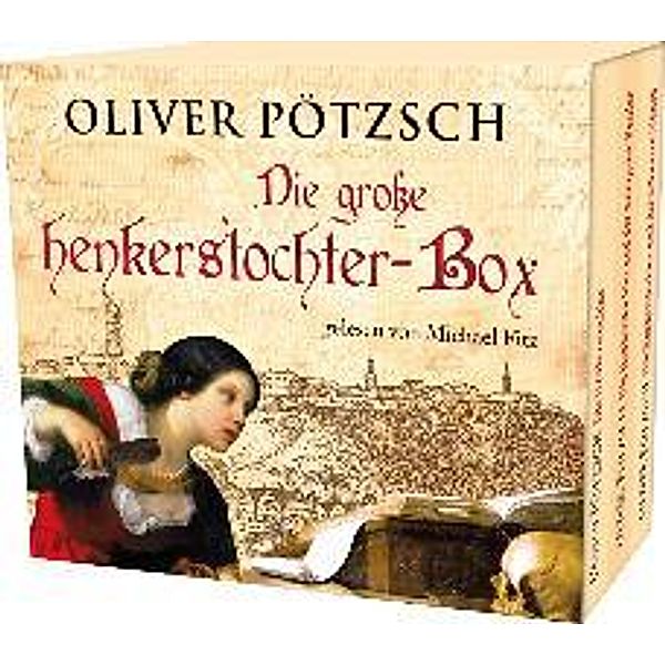 Die große Henkerstochter-Box, 18 Audio-CDs, Oliver Pötzsch