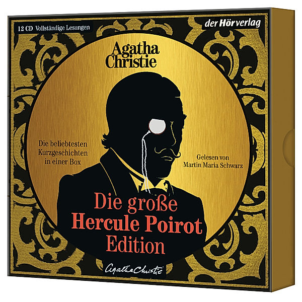 Die große Hercule-Poirot-Edition,12 Audio-CDs, Agatha Christie