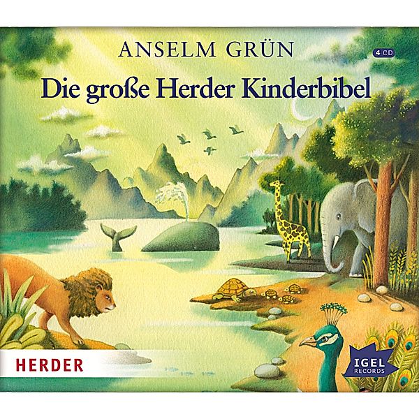 Die große Herder Kinderbibel, 4 CDs, Anselm Grün