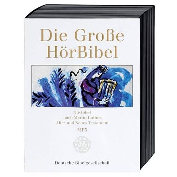 Die große Hörbibel, Die Bibel nach Martin Luther, Altes und Neues Testament, 8 MP3-CDs