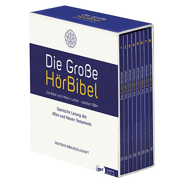 Die Grosse HörBibel, szenische Lesung des Alten und Neuen Testaments,8 Audio-CD, MP3