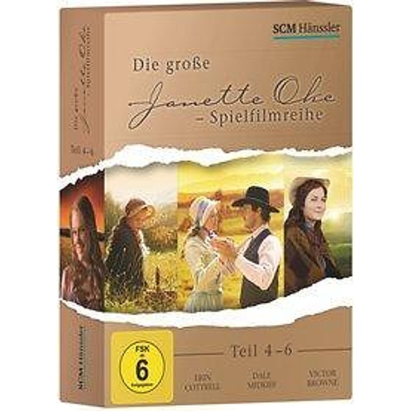 Die große Janette Oke-Spielfilmreihe, 3 DVDs