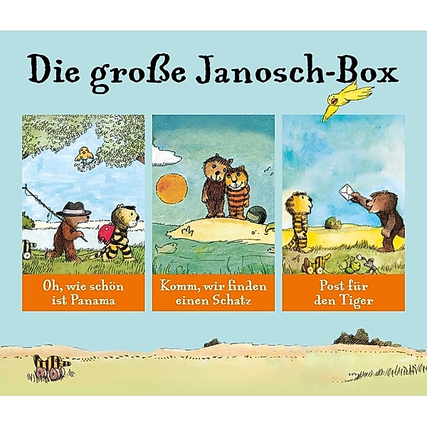 Die große Janosch-Box,3 Audio-CD, Janosch