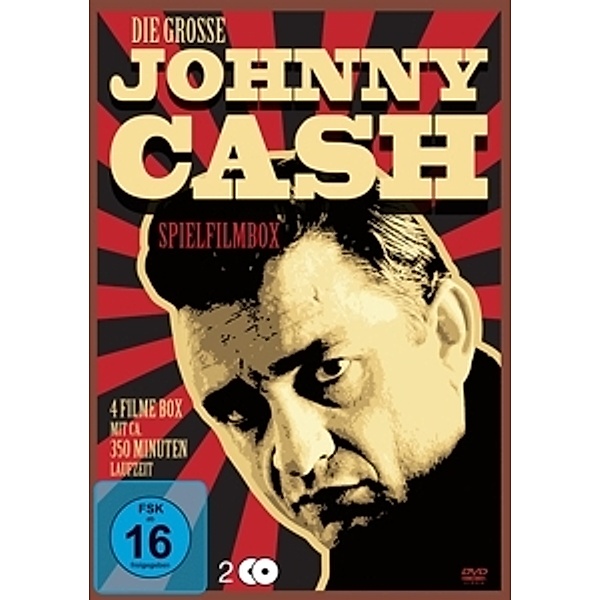 Die grosse Johnny Cash Spielfilmbox, Cash, Wallach, Woods, Nelson, Douglas, Various