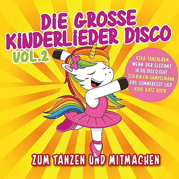 Die Grosse Kinderlieder Disco Vol. 2, Diverse Interpreten