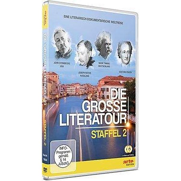 Die große Literatour 2, 2 DVDs, Hartmut Kasper