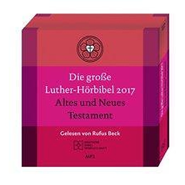 Die Große Luther-Hörbibel 2017. Altes und Neues Testament, 8 MP3-CDs