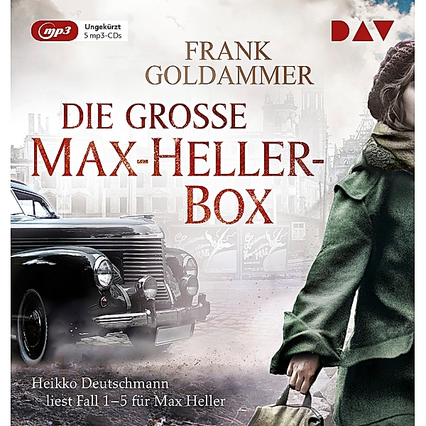 Die große Max-Heller-Box, 5 Audio-CD, 5 MP3, Frank Goldammer
