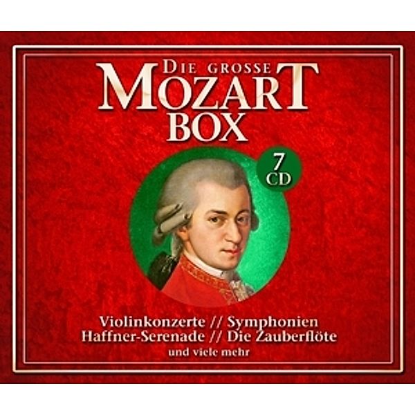 Die Große Mozart Box, Wolfgang Amadeus Mozart