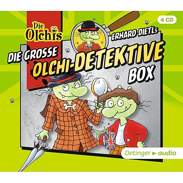 Die große Olchi-Detektive-Box 1,4 Audio-CD, Erhard Dietl, Barbara Iland-Olschewski