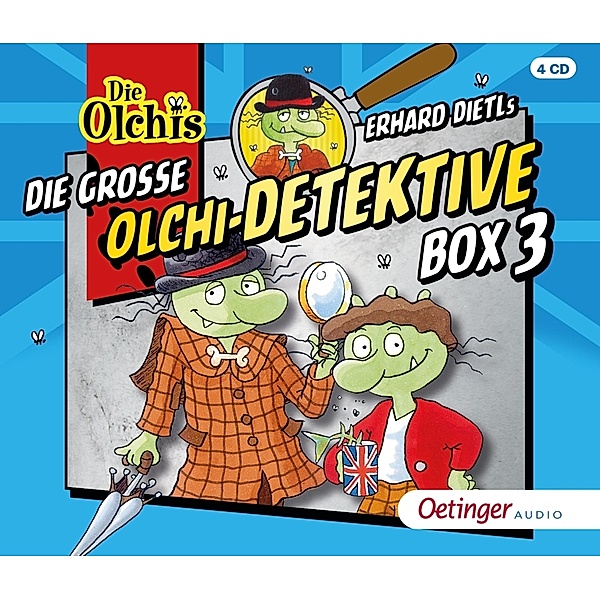 Die große Olchi-Detektive-Box.Tl.3,4 Audio-CD, Erhard Dietl, Barbara Iland-Olschewski