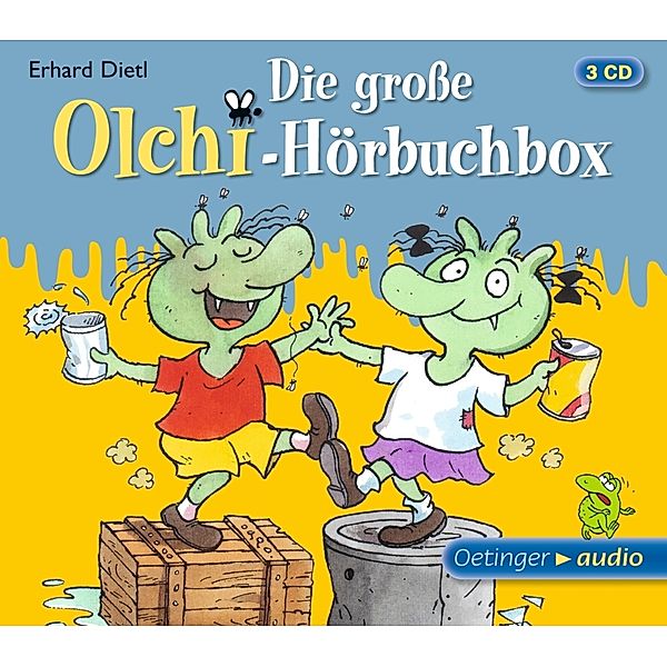 Die große Olchi-Hörbuchbox,3 Audio-CD, Erhard Dietl