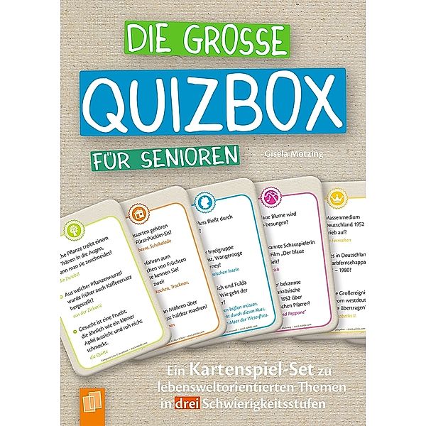 Verlag an der Ruhr Die große Quizbox für Senioren, Gisela Mötzing