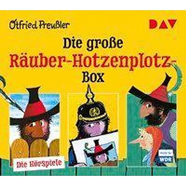 Die grosse Räuber-Hotzenplotz-Box, 6 Audio-CDs, Otfried Preussler