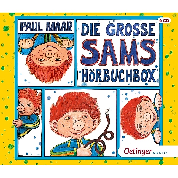 Die grosse Sams-Hörbuchbox,6 Audio-CD, Paul Maar