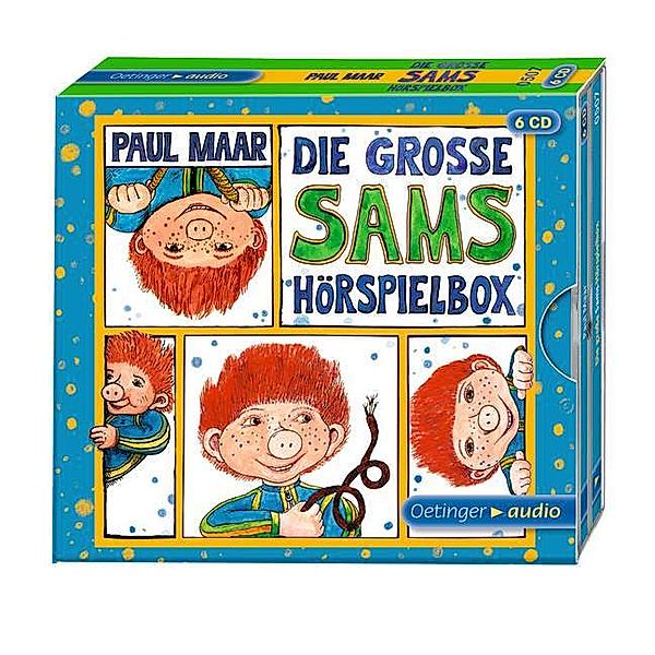 Die grosse Sams-Hörspielbox, 6 Audio-CDs, Paul Maar