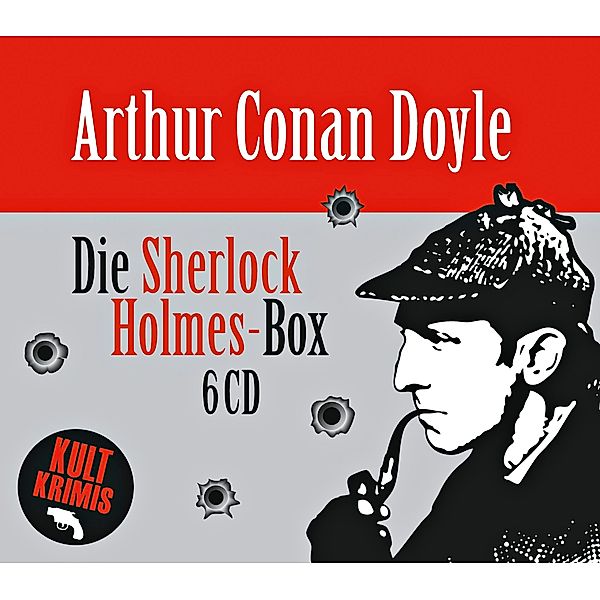 Die große Sherlock Holmes-Box, 6 CDs, Arthur   Conan Doyle