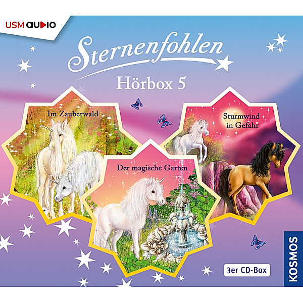 Die grosse Sternenfohlen Hörbox Folgen 13-15 (3 Audio CDs),3 Audio-CD, Linda Chapman