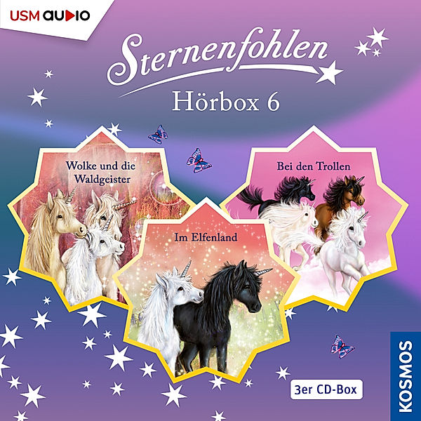 Die große Sternenfohlen Hörbox Folgen 16-18 (3 Audio CDs),3 Audio-CD, Linda Chapman
