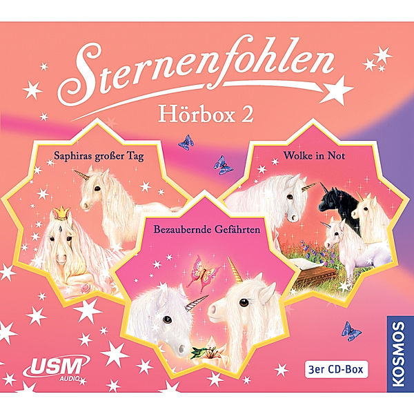 Die grosse Sternenfohlen Hörbox Folgen 4-6 (3 Audio CDs),3 Audio-CDs, Linda Chapman