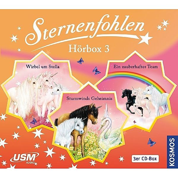 Die grosse Sternenfohlen Hörbox Folgen 7-9 (3 Audio CDs),3 Audio-CD, Linda Chapman