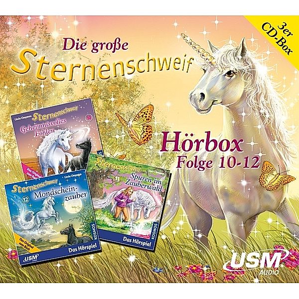 Die grosse Sternenschweif Hörbox Folgen 10-12 (3 Audio CDs). Folge.10-12, 3 Audio-CD.Folge.10-12,3 Audio-CD, Linda Chapman
