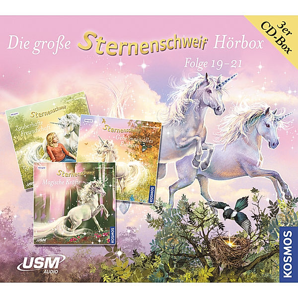 Die grosse Sternenschweif Hörbox Folgen 19-21 (3 Audio CDs),3 Audio-CD, Linda Chapman