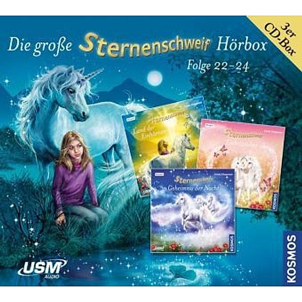 Die grosse Sternenschweif Hörbox Folgen 22-24 (3 Audio CDs), 3 Audio-CD, Linda Chapman