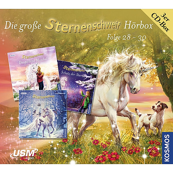 Die große Sternenschweif Hörbox Folgen 28-30 (3 Audio CDs),3 Audio-CDs, Linda Chapman