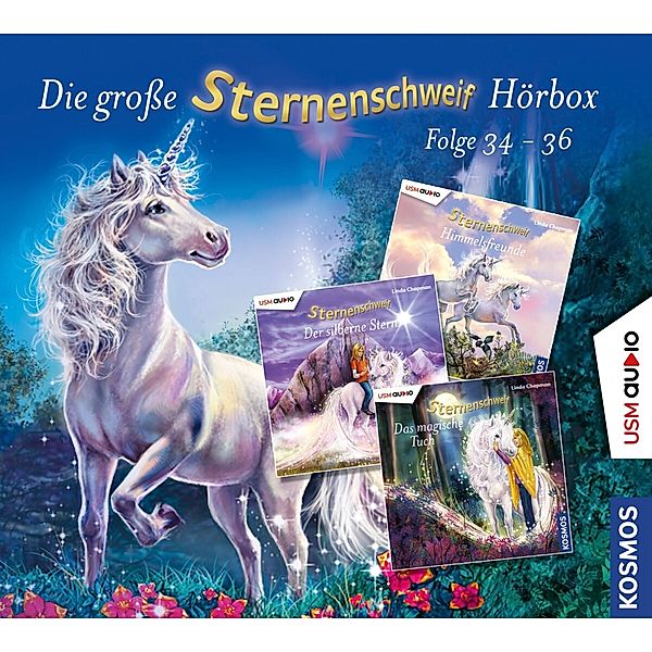 Die große Sternenschweif Hörbox Folgen 34-36 (3 Audio CDs),3 Audio-CD, Linda Chapman