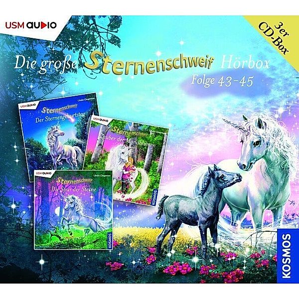 Die grosse Sternenschweif Hörbox Folgen 43-45 (3 Audio CDs),3 Audio-CD, Linda Chapman