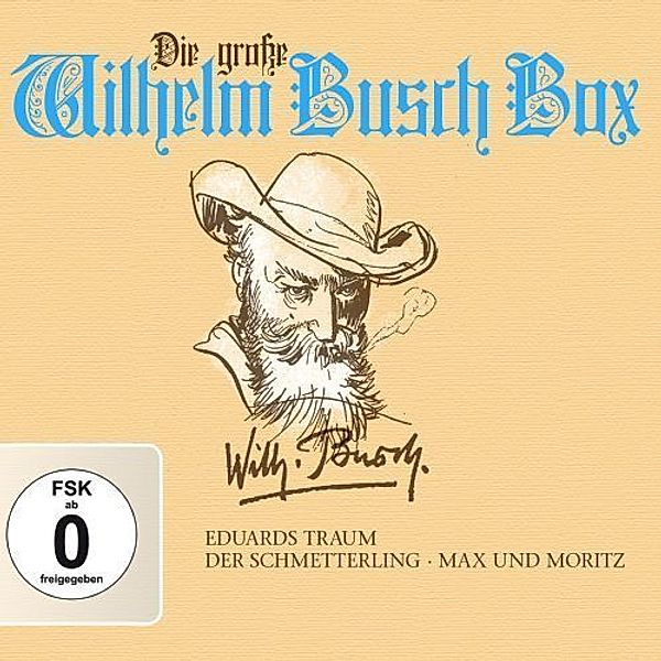 Die große Wilhelm Busch Box,5 Audio-CD, Wilhelm Busch