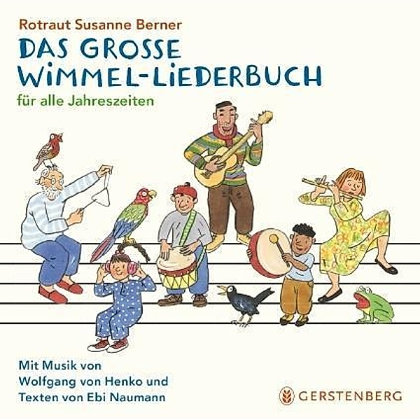 Die große Wimmel-Lieder-CD, Audio-CD, Rotraut Susanne Berner