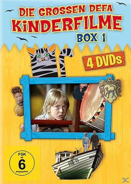 Image of Die grossen DEFA Kinderfilme - Box 1 (Sabine Kleist, Der Katzenprinz, Weiße Wolke Carolin) DVD-Box