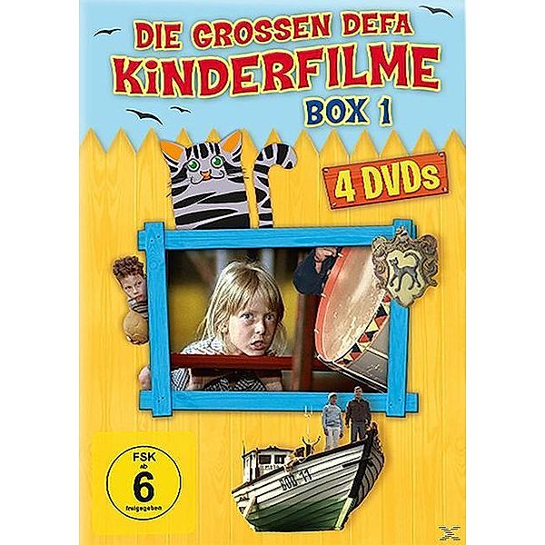 Die grossen DEFA Kinderfilme - Box 1 (Sabine Kleist, Der Katzenprinz, Weiße Wolke Carolin) DVD-Box