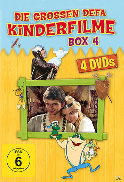 Image of Die grossen DEFA Kinderfilme - Box 4 - 4er Schuber