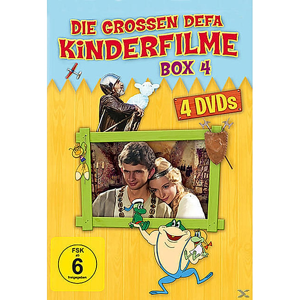 Die grossen DEFA Kinderfilme - Box 4 - 4er Schuber