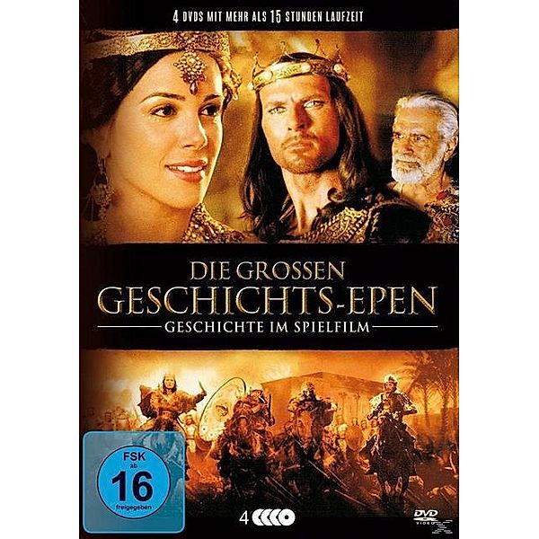 Die großen Geschichts-Epen - Geschichte im Spielfilm DVD-Box
