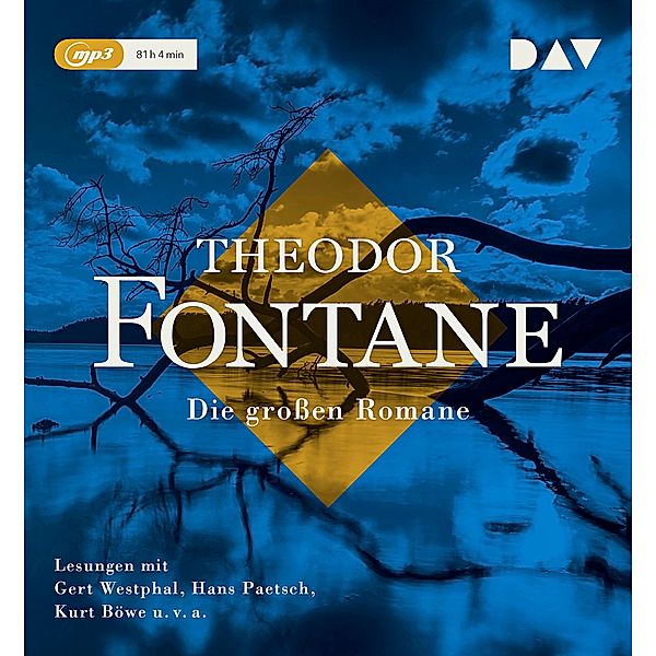 Die großen Romane,14 Audio-CD, 14 MP3, Theodor Fontane