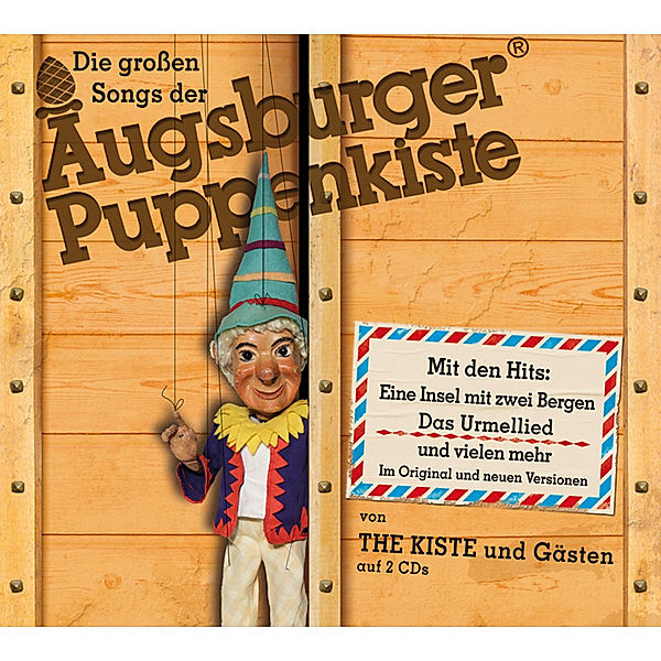 Die großen Songs der Augsburger Puppenkiste, 2 CDs, FRED STEINBACH (HG.)