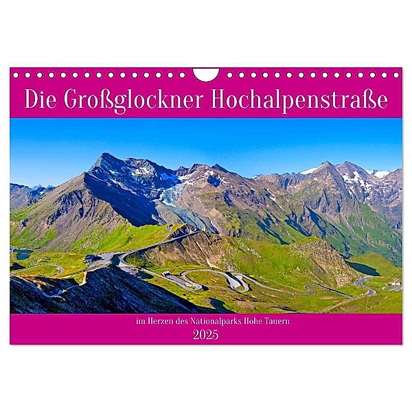 Die Grossglockner Hochalpenstrasse (Wandkalender 2025 DIN A4 quer), CALVENDO Monatskalender, Calvendo, Christa Kramer