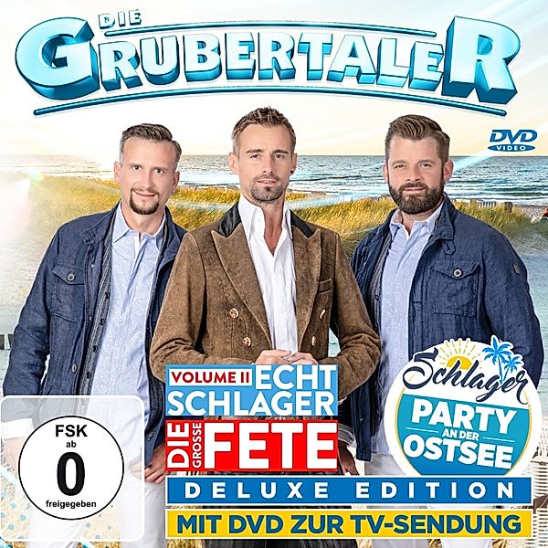 Die Grubertaler - Echt Schlager, die große Fete - Vol. II - Deluxe Edition CD+DVD, Die Grubertaler