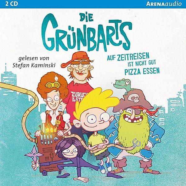 Die Grünbarts - 1 - Auf Zeitreisen ist nicht gut Pizza essen, Jerry Kennet