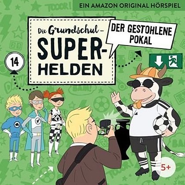Die Grundschul-Superhelden - Der gestohlene Pokal,1 Audio-CD, Die Grundschul-Superhelden