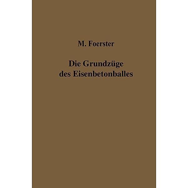 Die Grundzüge des Eisenbetonbaues, Max Förster